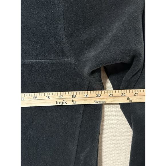 Columbia 1/4 Zip Fleece Sweater Mens Size Small Black Fleece Pull Over Sweater - Picture 10 of 11